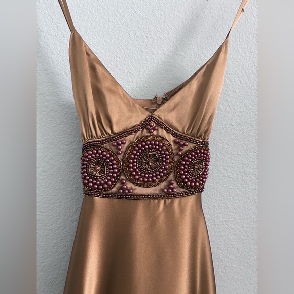 Vintage Y2K Betsey Johnson 100% Silk Dress, Size 2 - Picture 4 of 17